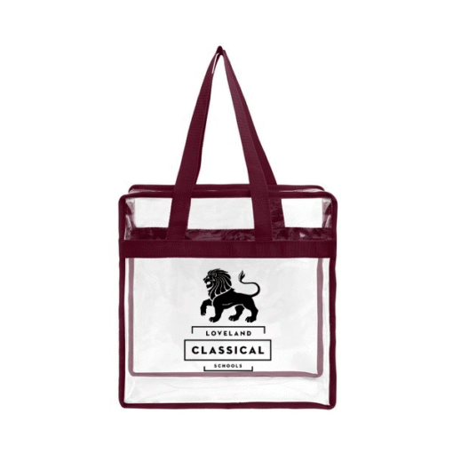 Stadium Zippered Tote Bag