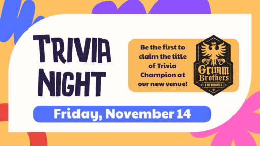 Trivia Night Friday, November 14, 2025